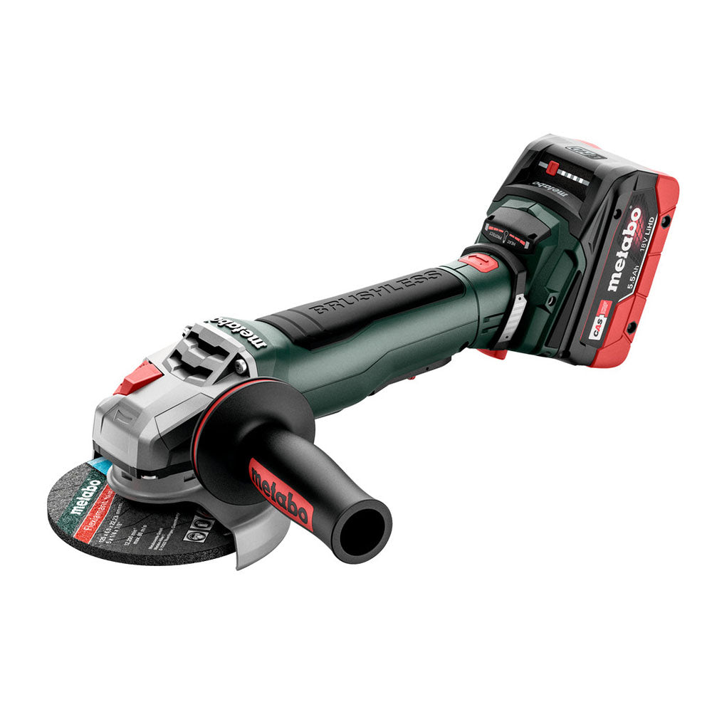 Metabo, Metabo 18V 4.5"/5" Brushless Brake Angle Grinder Kit w/ MetaBox