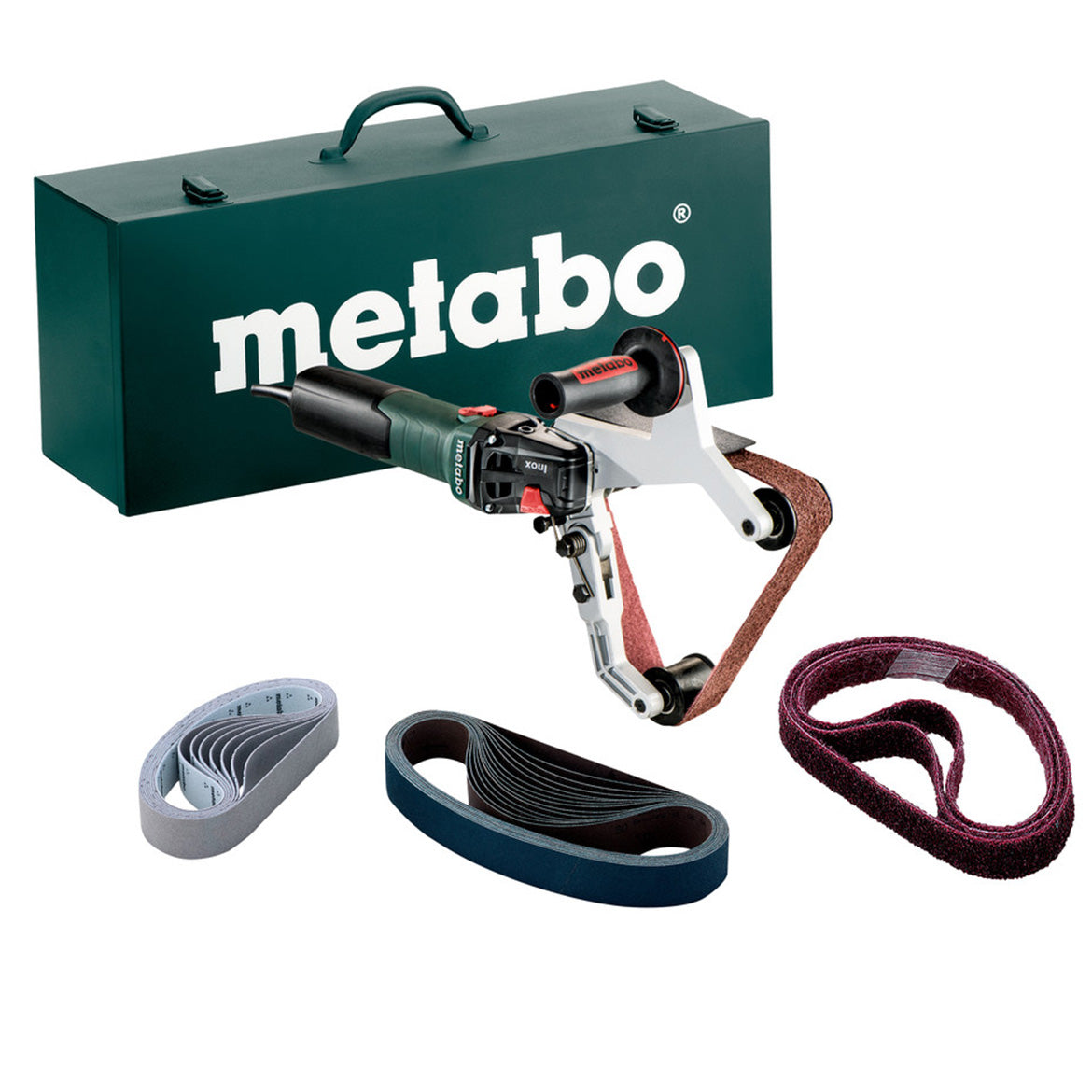 Metabo, Metabo 602243620 7-Inch 1,550-Watts 13.5-Amp VTC Multi-Grit Tube Belt Sander Kit