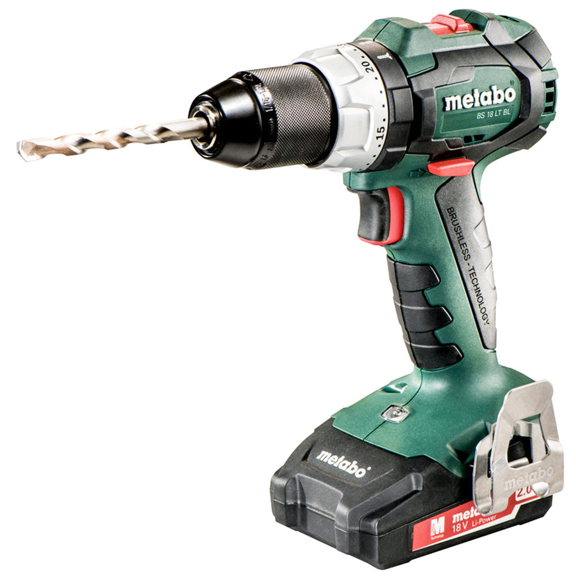 Metabo, Metabo 602325520 18-Volt 2.0Ah Cordless Lithium-Ion Brushless Drill/Driver kit