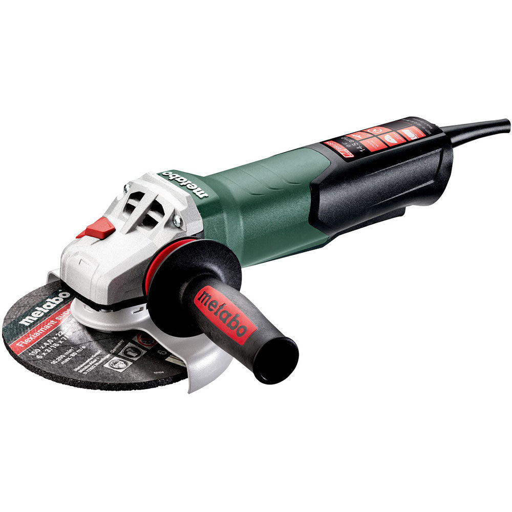 Metabo, Metabo 613111420 6" 14.5 Amp M-Brush Corded Angle Grinder w/ Non-Lock Paddle