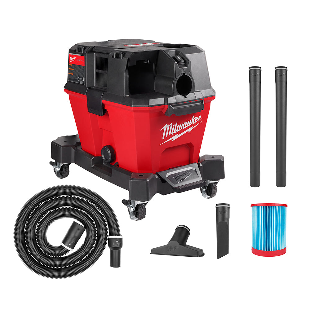 Milwaukee, Milwaukee 0910-20 M18 FUEL 6 Gallon Wet/Dry Vacuum - Bare Tool