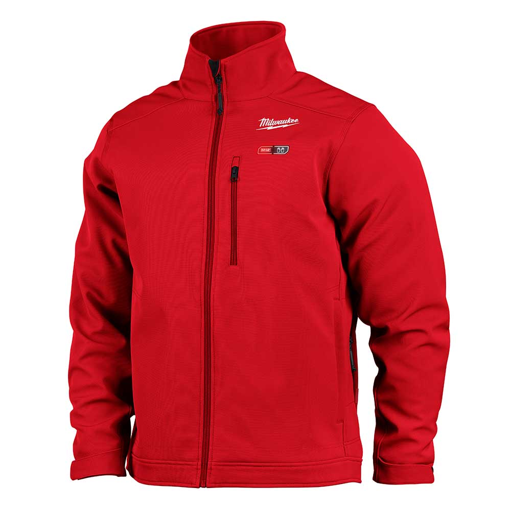 Milwaukee, Milwaukee 204R-21L M12 12V Li-Ion Cordless TOUGHSHELL Large Heated Red Jacket