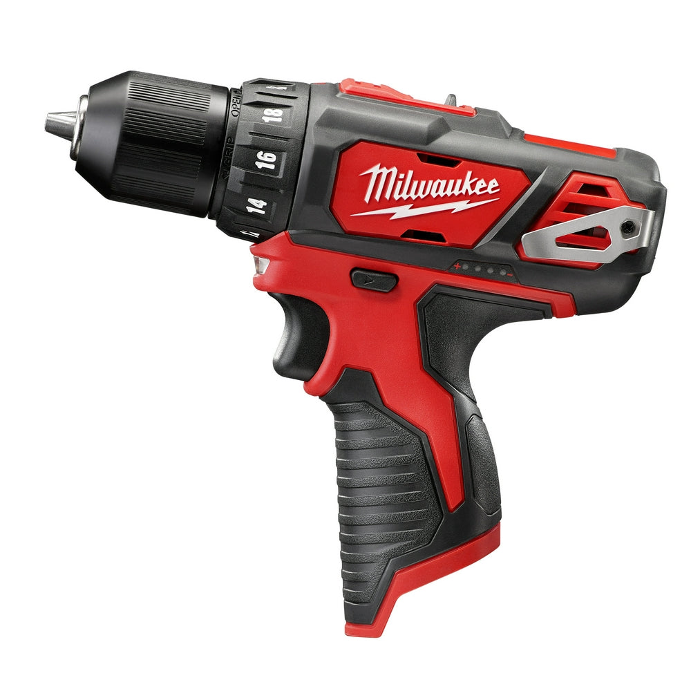 Milwaukee, Milwaukee 2407-20 M12 12V 3/8" Drill/Driver w/ Belt Clip - Bare Tool