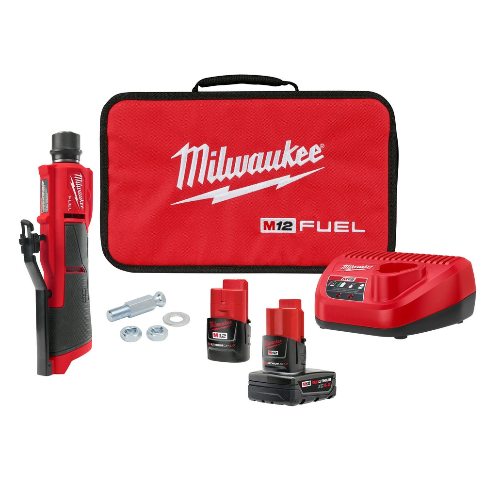 Milwaukee, Milwaukee 2409-22 M12 FUEL 12V Brushless Li-Ion Low Speed Tire Buffer Kit