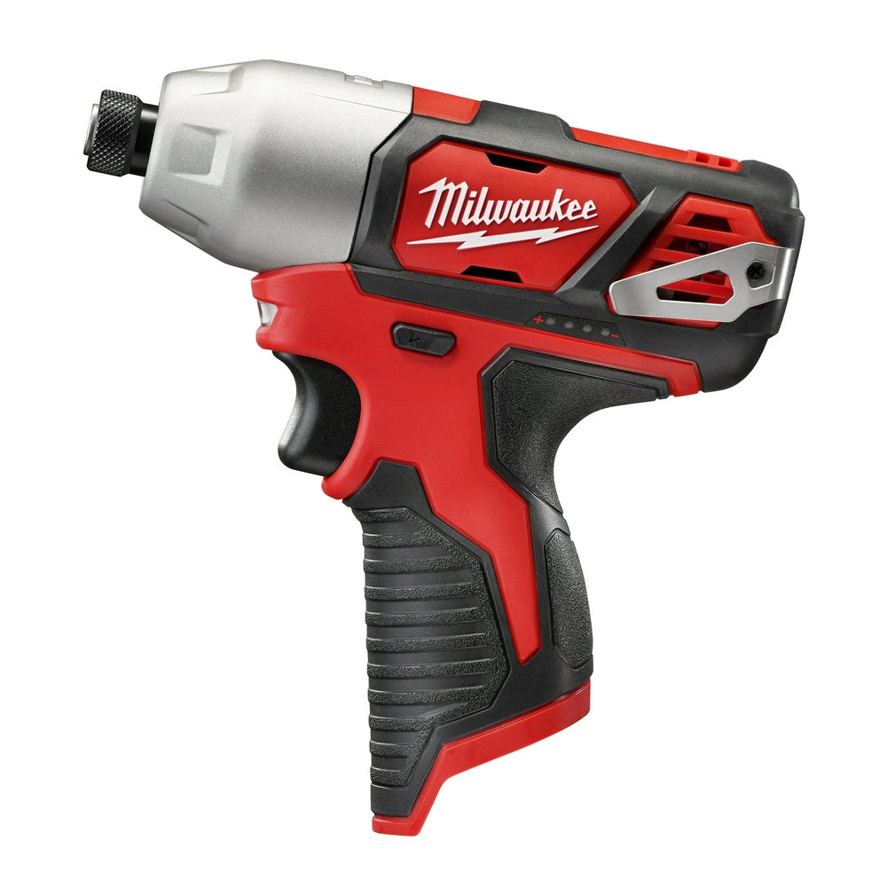 Milwaukee, Milwaukee 2462-20 M12 12V 1/4-Inch Hex Impact Driver w/Belt Clip - Bare Tool