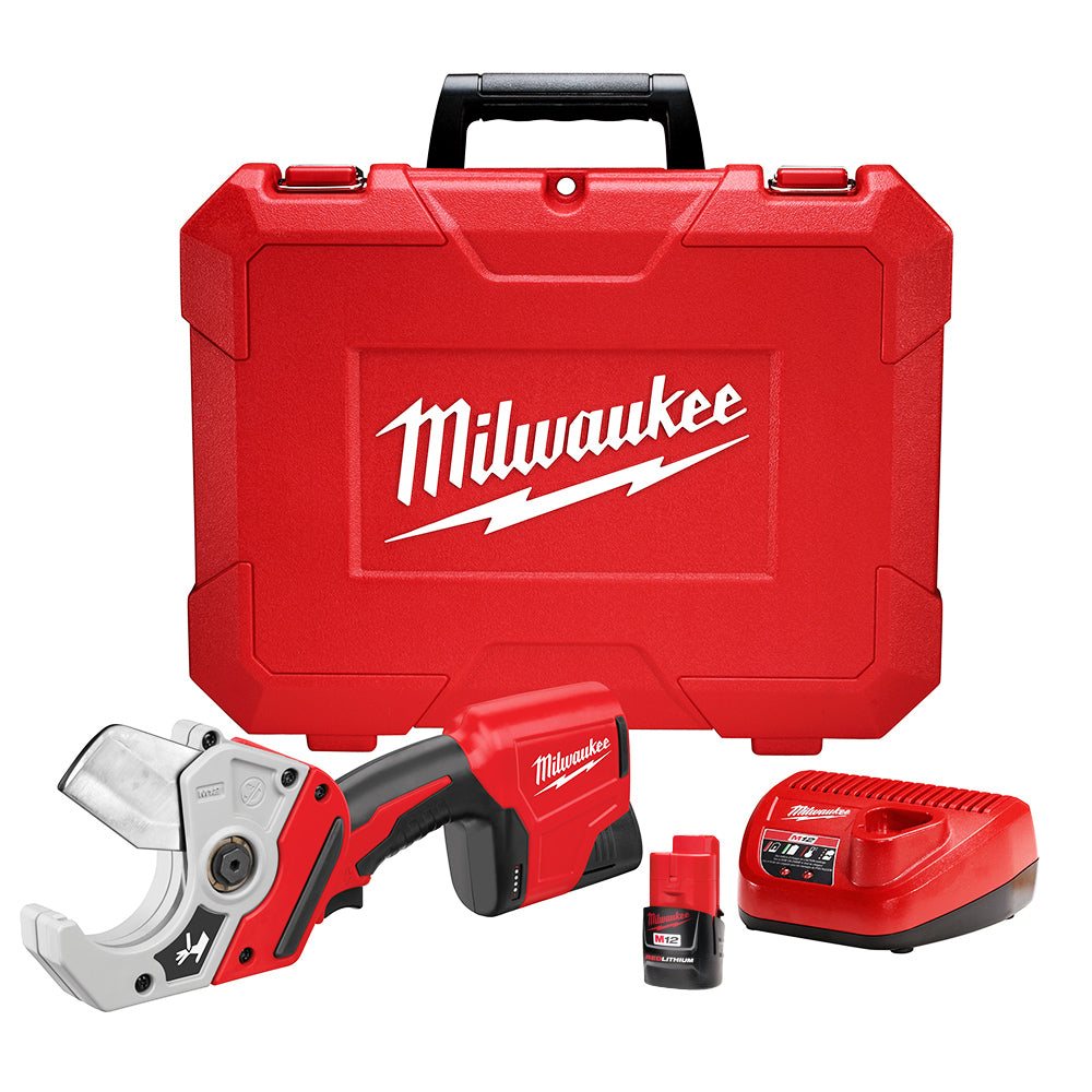 Milwaukee, Milwaukee 2470-21 M12 12V Plastic Pipe Shear Kit