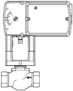 Schneider Electric, VA-7213-804-4-11    | VB: 2 in, 2W, Globe, STR, NPT, UO, BR, 40 cv, 32 PSI; Act (MA51-7103-100): Elec, 2Pos, SR, NO, 24 VAC/VDC, 20-30 VDC, Plen, 105 lbf, Linear, N2  |   Schneider Electric