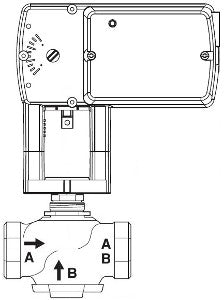 Schneider Electric, VA-7223-804-4-09    | VB: 1-1/4 in, 2W, Globe, STR, NPT, UC, BR, 20 cv, 60 PSI; Act (MA51-7103-100): Elec, 2Pos, SR, NC, 24 VAC/VDC, 20-30 VDC, Plen, 105 lbf, Linear, N2  |   Schneider Electric